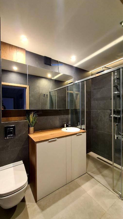 Mazurski Apartament Ostróda Esterno foto